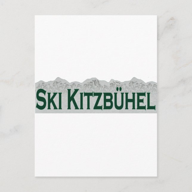 Ski Kitzbuhel Postcard (Front)