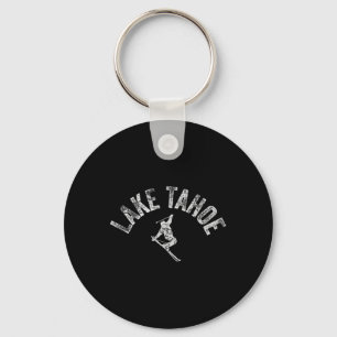 Ski Lake Tahoe Ca Alpine Ski Vintage Ski Tahoe Ca Key Ring