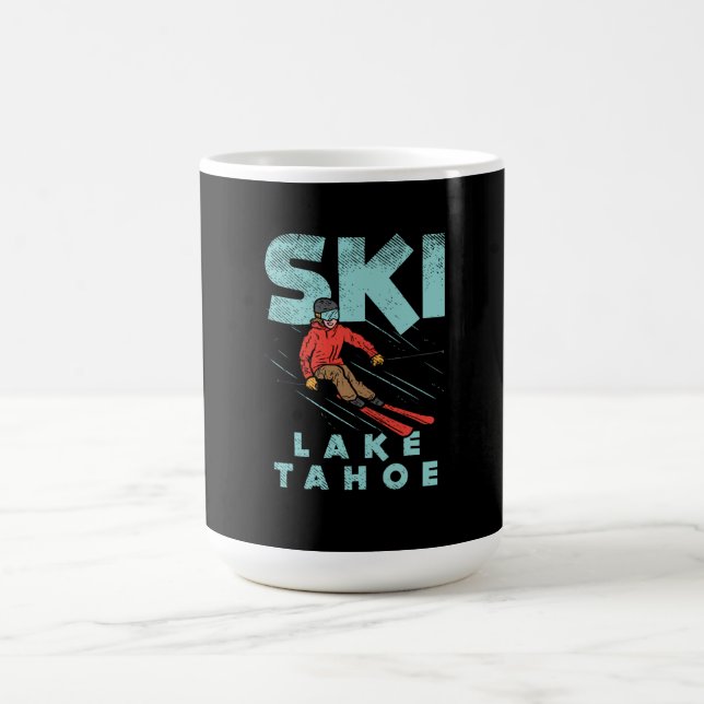 Ski Lake Tahoe Coffee Mug (Center)