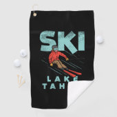 Ski Lake Tahoe  Golf Towel (InSitu)