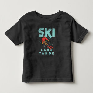 Ski Lake Tahoe Toddler T-Shirt
