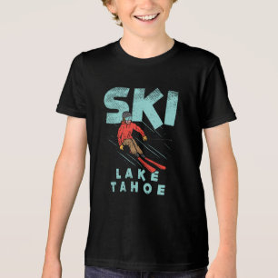 Ski Lake Tahoe Tri-Blend Shirt