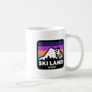 Ski Land Fairbanks Alaska Skiing Snowboarding Fami Coffee Mug