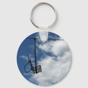 Ski Lift and Sky Key Ring