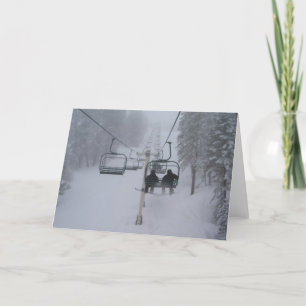 Ski Lift Card