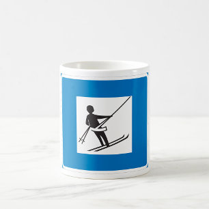 Ski Lift Sign Mug