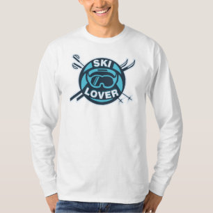 Ski Lover Winter Snow Mountains Sports T-Shirt
