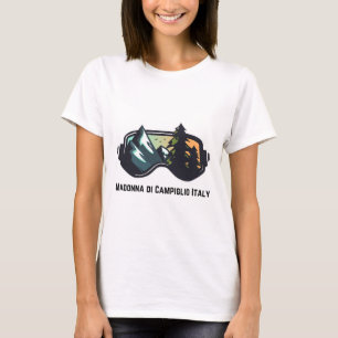 Ski Madonna Di Campiglio Italy Mountain Skiing T M T-Shirt