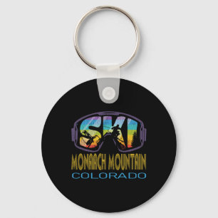 Ski Monarch Mountain Colorado Skiing Vacation Key Ring