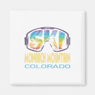 Ski Monarch Mountain Colorado Skiing Vacation Magnet