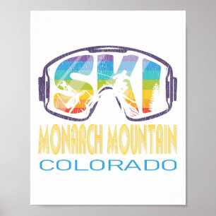 Ski Monarch Mountain Colorado Skiing Vacation  Poster