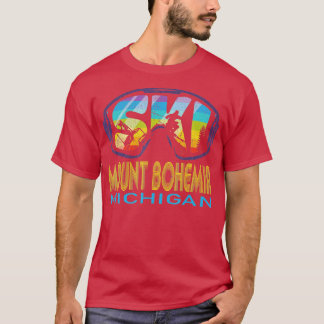 Ski Mount Bohemia Michigan Skiing Vacation  T-Shirt