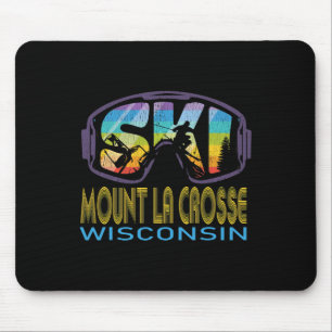 Ski Mount La Crosse Wisconsin Skiing Vacation  Mouse Mat
