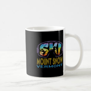 Ski Mount Snow Vermont Skiing Vacation Coffee Mug