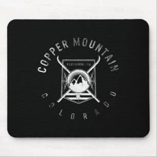 Ski Mountain Colorado Skiing Snowboarding Ski Wint Mouse Mat
