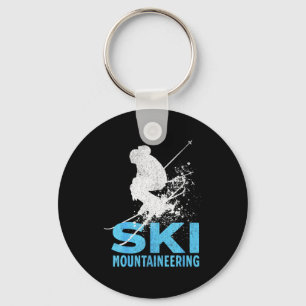Ski mountaineering  key ring