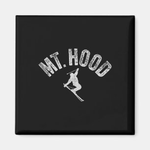 Ski Mt Hood Or (oregon) Cool Mount Hood Winter Ski Magnet