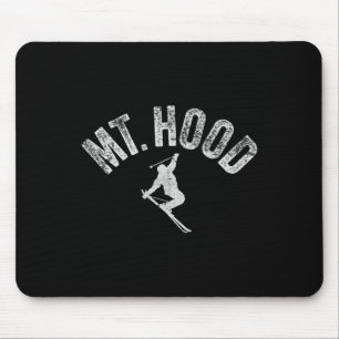 Ski Mt Hood Or (oregon) Cool Mount Hood Winter Ski Mouse Mat