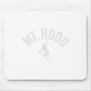 Ski Mt Hood Or (oregon) Cool Mount Hood Winter Ski Mouse Mat