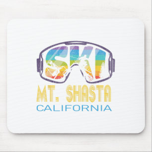 Ski Mt Shasta California Skiing Vacation  Mouse Mat