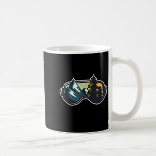 Ski nevados de chillan chile mountain skiing t men coffee mug