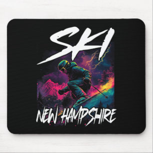 Ski new hampshire downhill skiing new hampshire us mouse mat