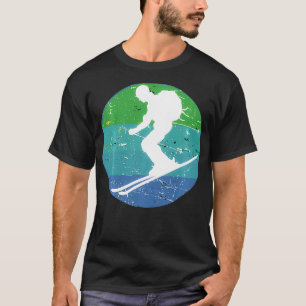 Ski on the snow and enjoy a bright day the sun ope T-Shirt