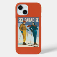 Ski Paradise Vintage  Print