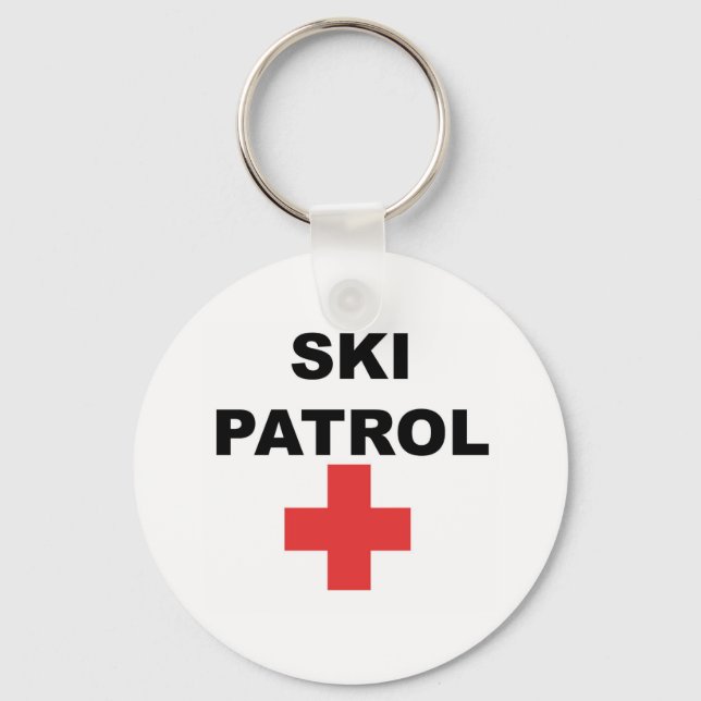 Ski Patrol Key Ring (Front)