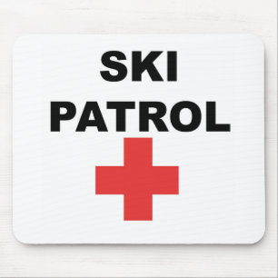 Ski Patrol Mouse Mat