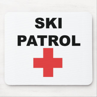Ski Patrol Mouse Mat