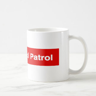 "Ski Patrol" Ski Trail Sign Mug