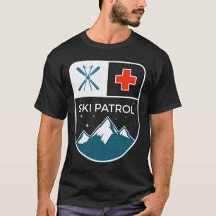 Ski Patrol Winter Slopes Skiing Snowboarding T-Shirt