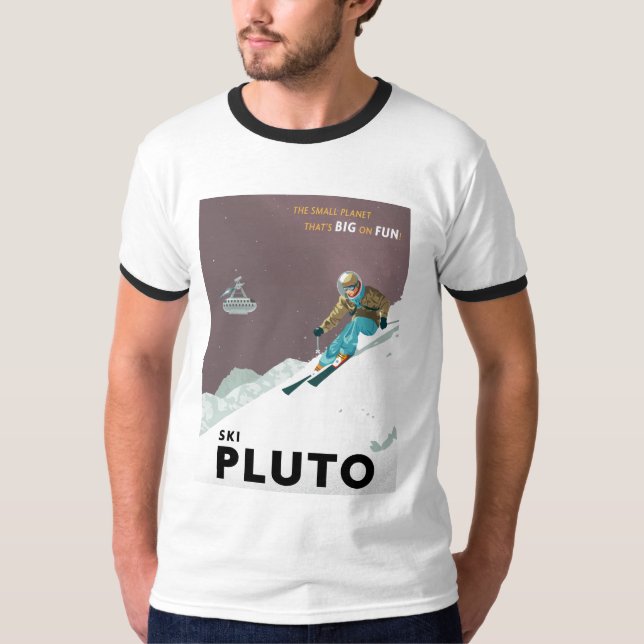Ski Pluto tshirt (Front)