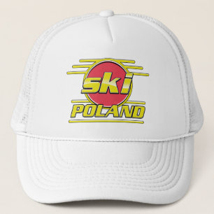 Ski Poland 80s logo Trucker Hat