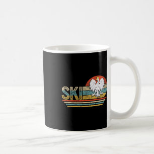 Ski Polish Surname Poland Heritage Polski Eagle Dy Coffee Mug