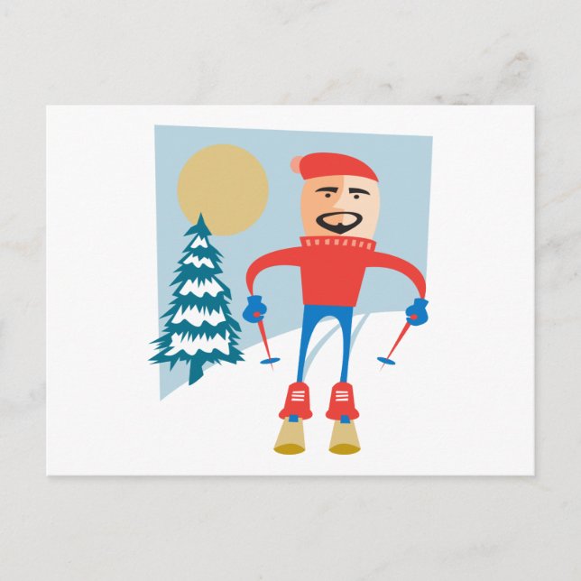 Ski Postcard (Front)