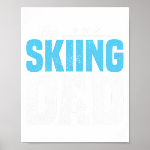 Ski Quotes Papa Skier Party Favours Birthday The S Poster