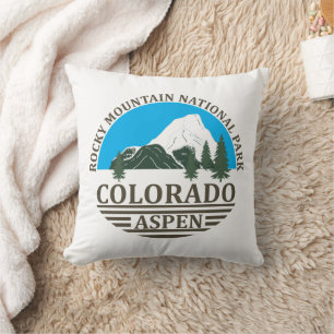 Ski Resort Colorado Aspen Cushion