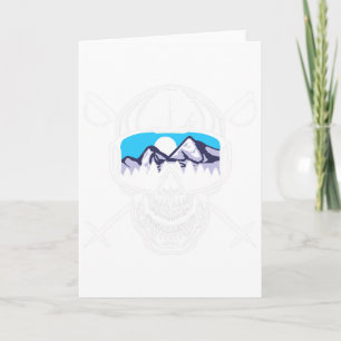 Ski Resort Mountains Extreme Winter Sports Skier S Card