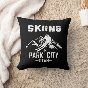 Ski Resort Park City Utah Cushion