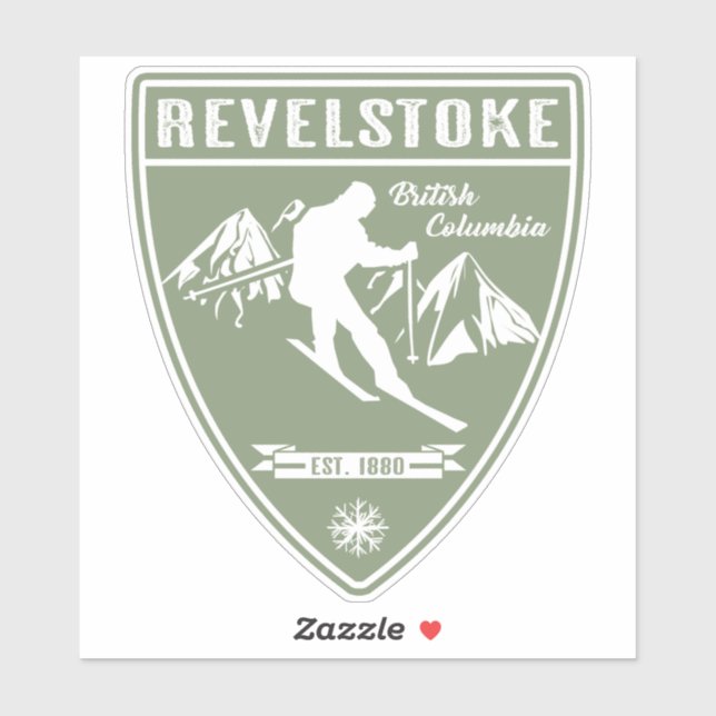 Ski Revelstoke British Columbia (Sheet)