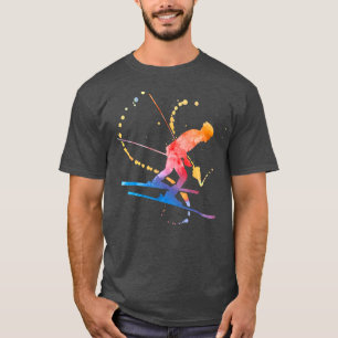 Ski Rider Skiing Skier Winter Sports Snow Ski  T-Shirt