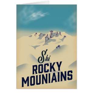 Ski Rocky Mountains USA