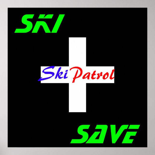 Ski & Save - Poster (Front)