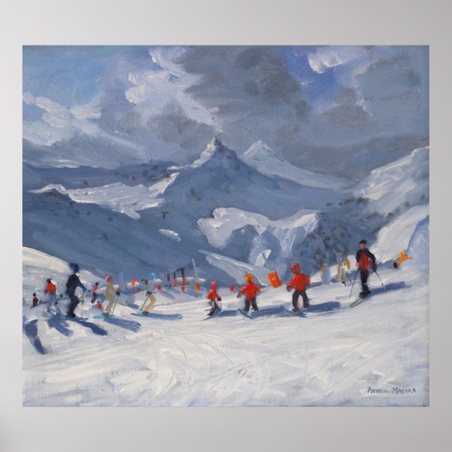 Ski School Tignes 2009 Poster (Front)