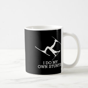 Ski Shirt - I Do My Own Stunts - Funny Skiing Tee Coffee Mug