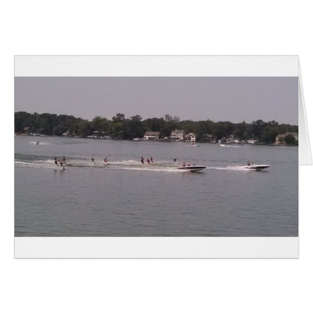 Ski show on Pine Lake (Front Horizontal)