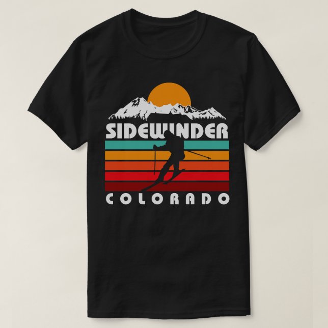 Ski Sidewinder T-Shirt (Design Front)