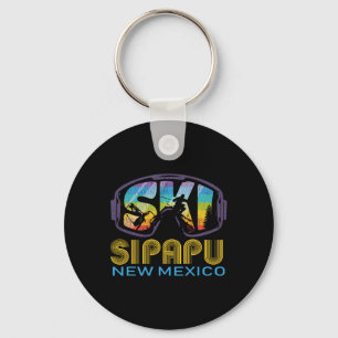 Ski Sipapu New Mexico Skiing Vacation  Key Ring